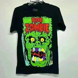 Rob Zombie size small 100% cotton black T-shirt 2019
